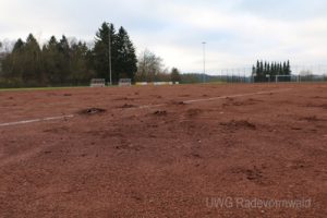 Wupperorte Sportplatz auf der Brede